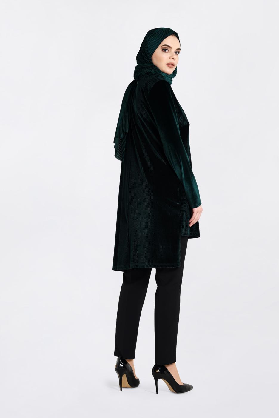 Vêtements hijab VERT T 2850 Alvina Enbos Tunik