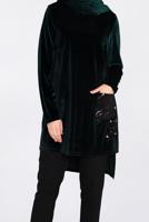 Vêtements hijab VERT T 2850 Alvina Enbos Tunik