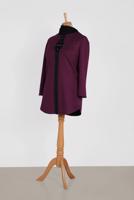 Tesettür giyim MOR ALVİNA ŞERİT DETAYLI BONCUK İŞLEMELİ TUNİK 2852