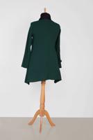 Tesettür giyim MAVİ ALVİNA BONCUK İŞLEMELİ KREP TUNİK 2853	