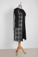 Vêtements hijab GRIS T 2856 Alvina Lama 2 2&prime;li Tunik