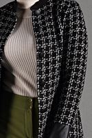 Tesettür giyim SİYAH HAKİM YAKA DERİ DETAYLI TRENCH  4008 