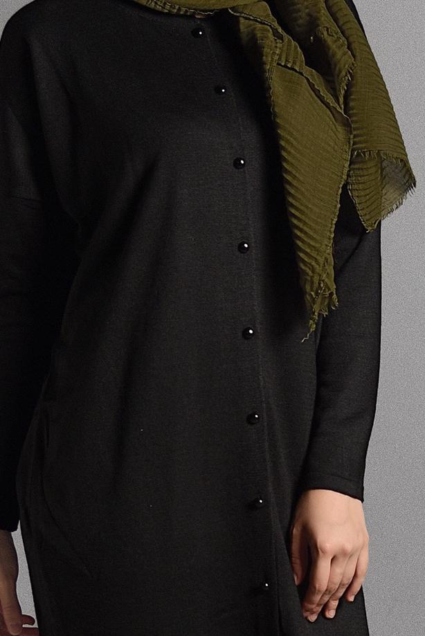 Vêtements hijab  PEARL DETAILED CARDIGAN 406  - TRENDTESETTÜR