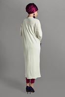 Vêtements hijab CRÈME GILET MAILLE À PERLES 406