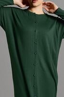 Vêtements hijab VERT GILET MAILLE À PERLES 406