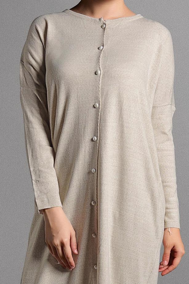 Vêtements hijab  PEARL DETAILED CARDIGAN 406  - TRENDTESETTÜR