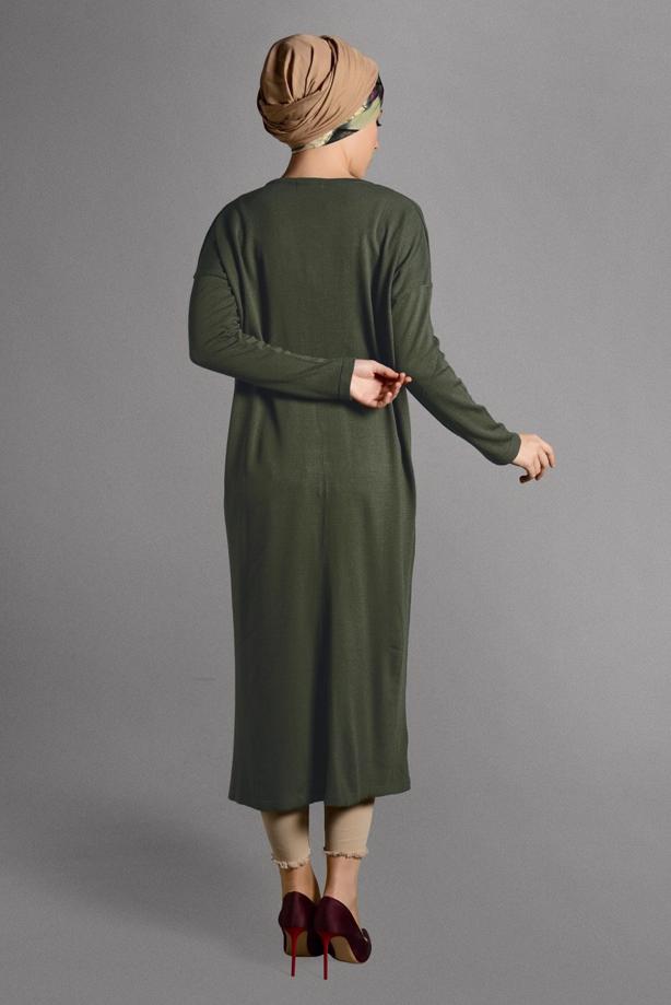 Vêtements hijab  PEARL DETAILED CARDIGAN 406  - TRENDTESETTÜR