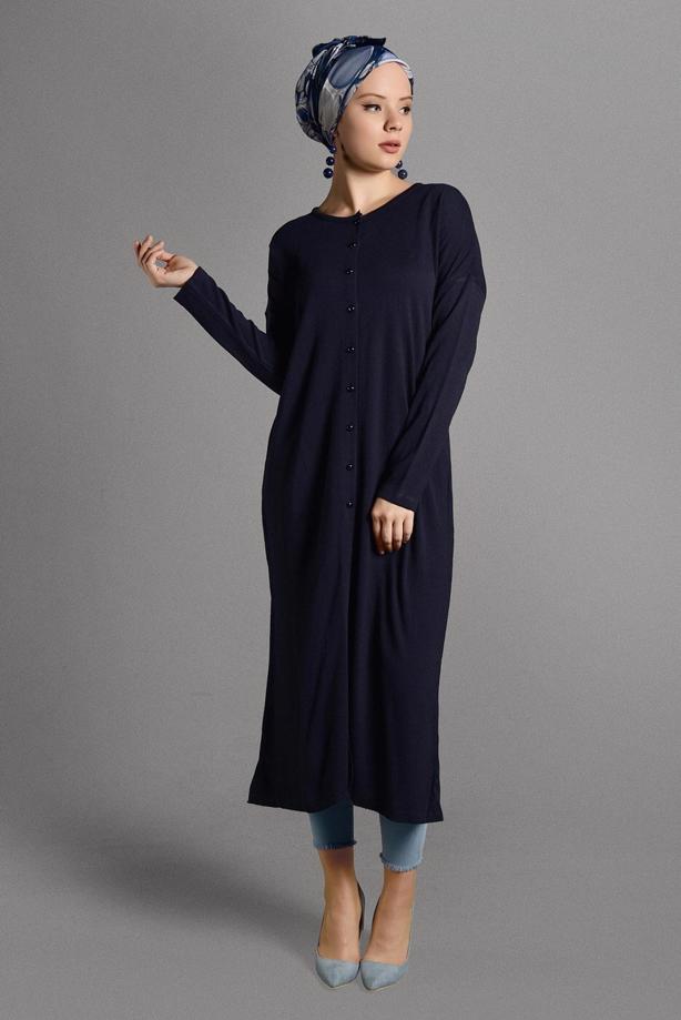 Vêtements hijab  PEARL DETAILED CARDIGAN 406  - TRENDTESETTÜR