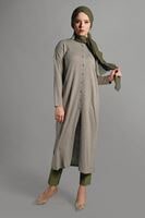 Vêtements hijab VISON GILET MAILLE À PERLES 406