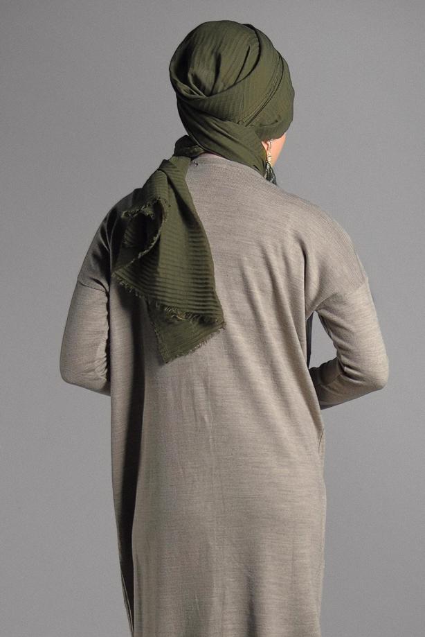 Vêtements hijab  PEARL DETAILED CARDIGAN 406  - TRENDTESETTÜR