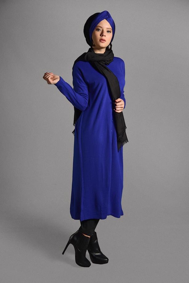 Vêtements hijab  PEARL DETAILED CARDIGAN 406  - TRENDTESETTÜR