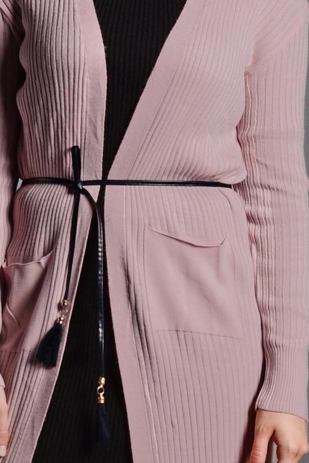 Vêtements hijab  KNIT CARDIGAN WITH POCKET 1619  - TRENDTESETTÜR