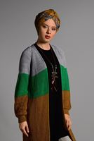 Tesettür giyim YEŞİL RENKLİ TRİKO HIRKA 1919 