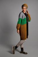 Tesettür giyim YEŞİL RENKLİ TRİKO HIRKA 1919 