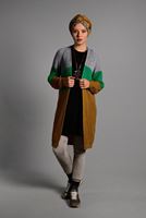 Tesettür giyim YEŞİL RENKLİ TRİKO HIRKA 1919 