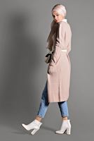 Vêtements hijab POUDRE GILET MAILLE AVEC POCHES 3719