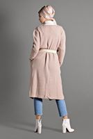 Vêtements hijab POUDRE GILET MAILLE AVEC POCHES 3719