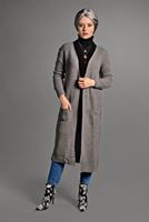 Hijab clothing MINK KNIT CARDIGAN WITH POCKETS 3719 