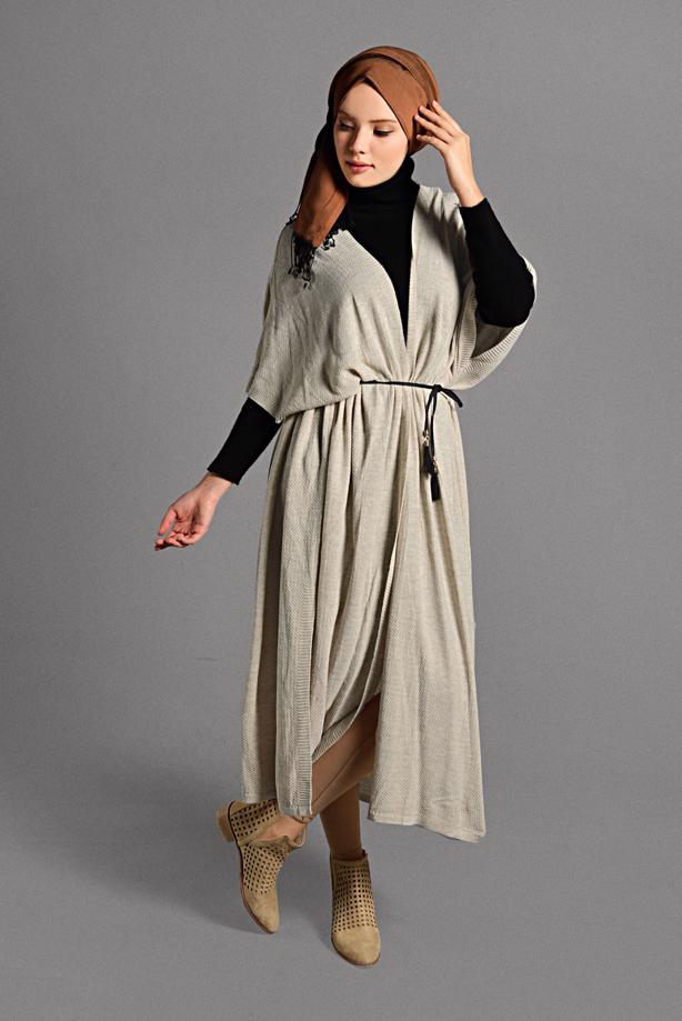 Vêtements hijab  FLOWING CARDIGAN 9130 - TRENDTESETTÜR