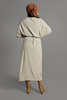 Vêtements hijab BEIGE GILET EN MAILLE À FLUIDE 9130