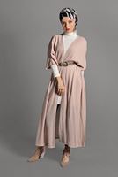 Hijab clothing POWDER FLOWING CARDIGAN 9130