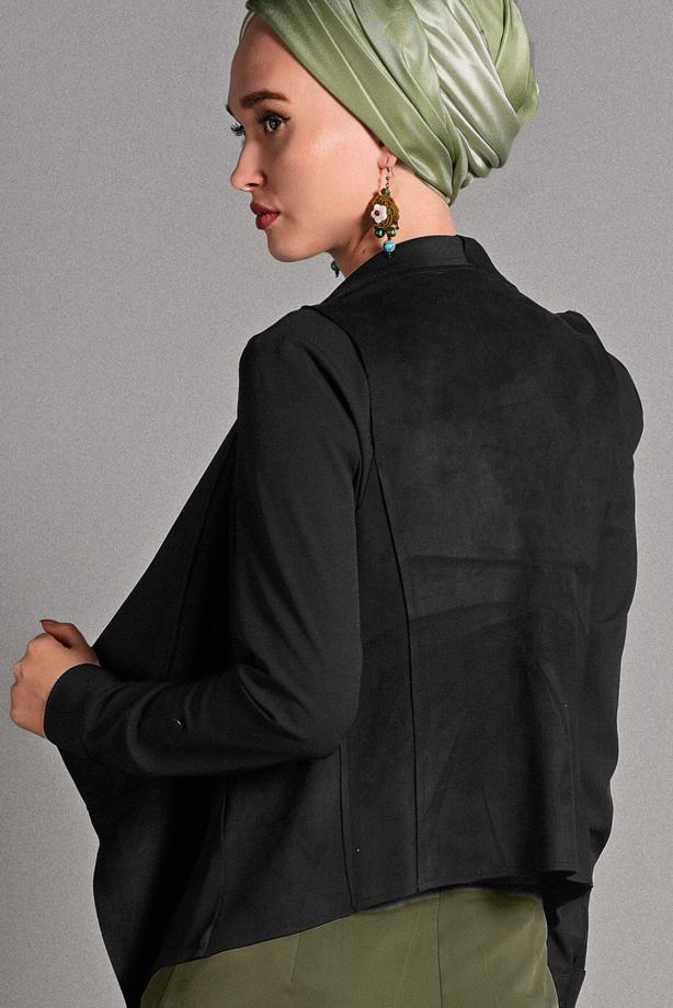 Hijab clothing  SUEDE VEST 597  - TRENDTESETTÜR