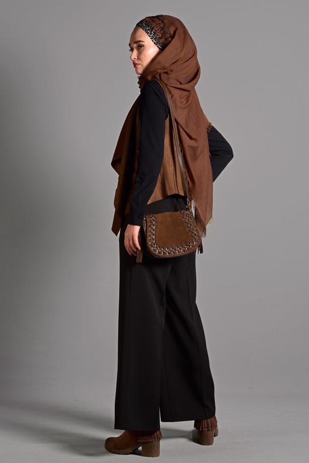 Vêtements hijab  SUEDE VEST 597  - TRENDTESETTÜR