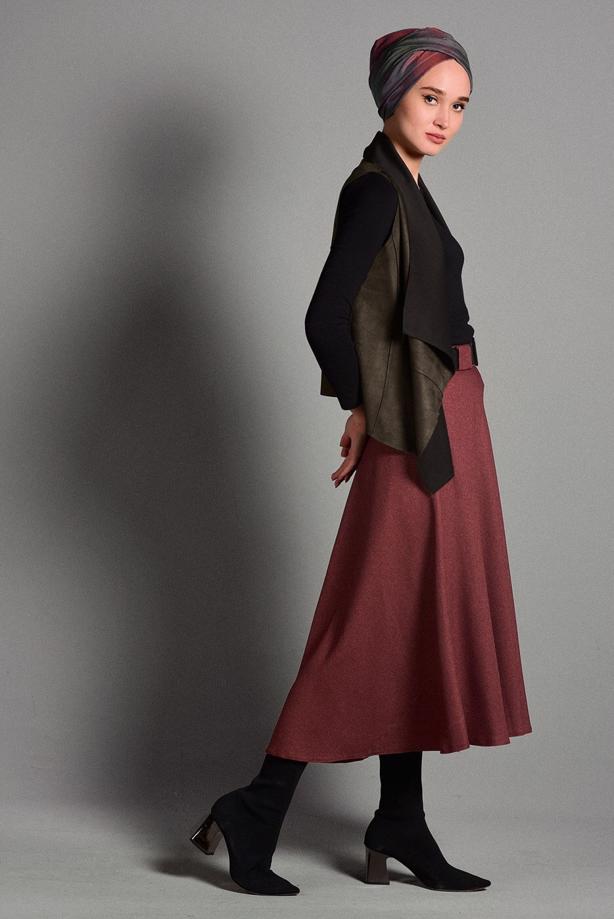 Vêtements hijab  SUEDE VEST 597  - TRENDTESETTÜR