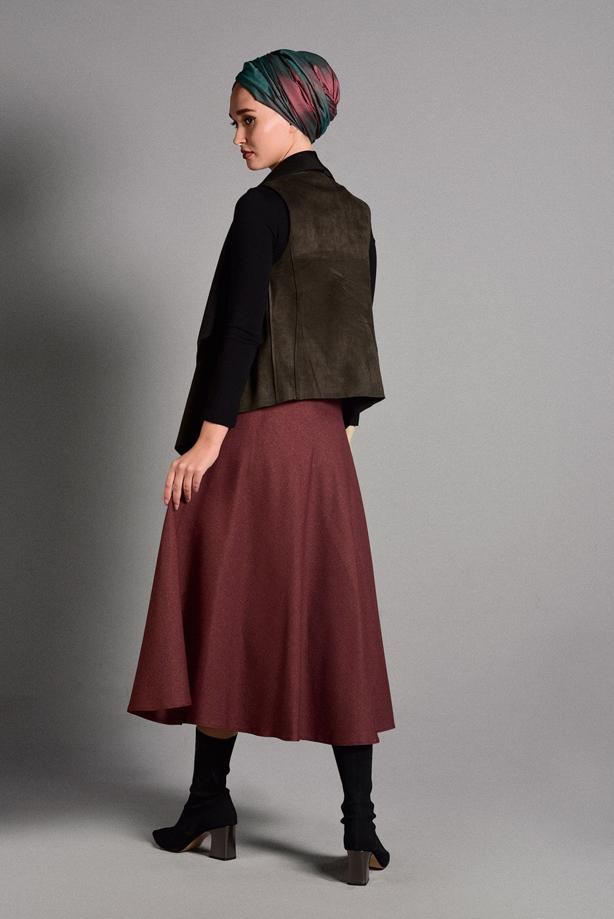 Vêtements hijab  SUEDE VEST 597  - TRENDTESETTÜR