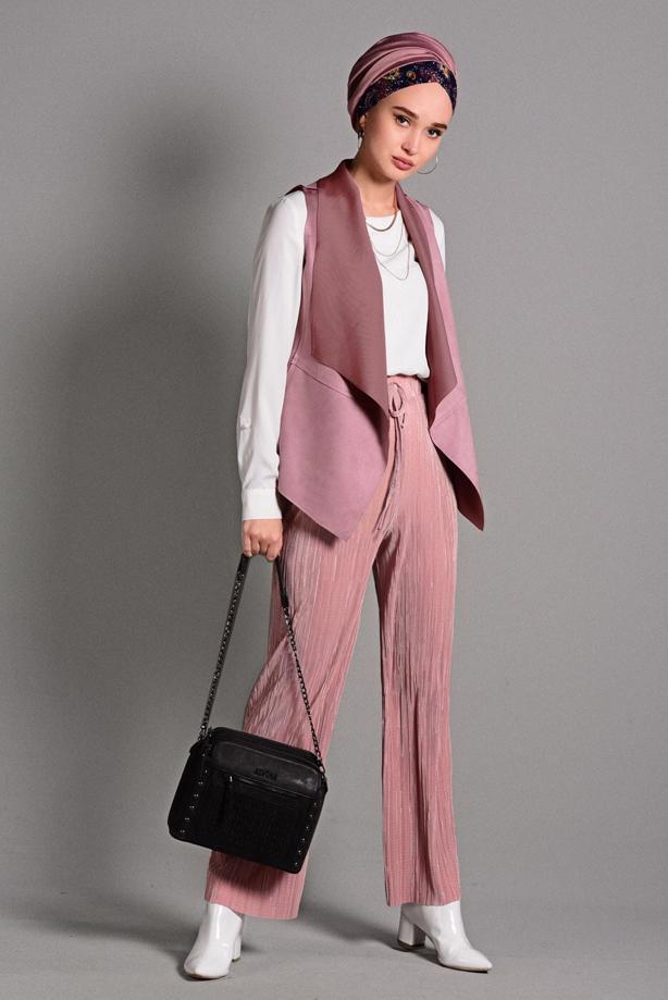 Vêtements hijab  SUEDE VEST 597  - TRENDTESETTÜR