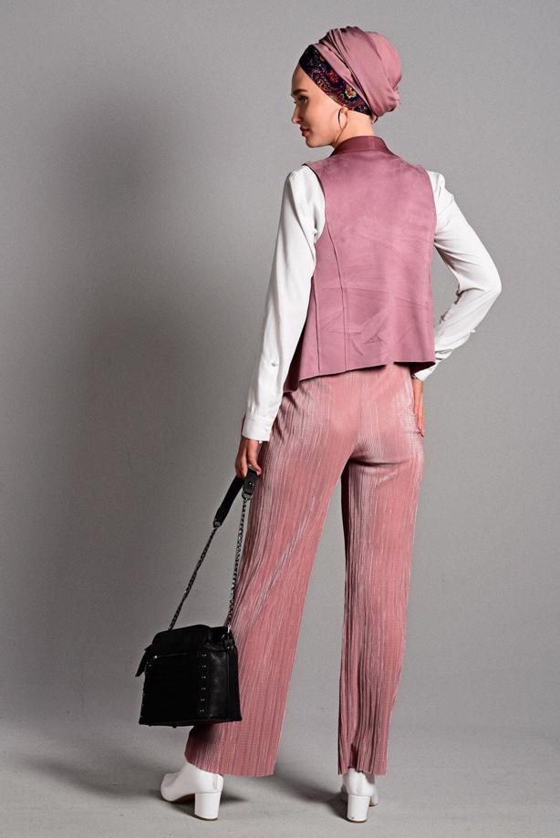 Vêtements hijab  SUEDE VEST 597  - TRENDTESETTÜR