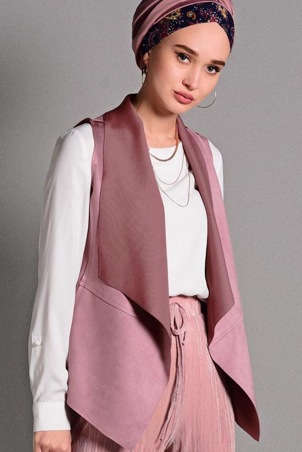 Vêtements hijab  SUEDE VEST 597  - TRENDTESETTÜR