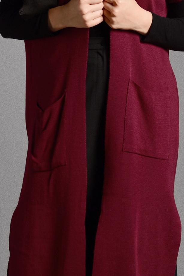 Vêtements hijab  KNIT WAISTCOAT 3905  - TRENDTESETTÜR