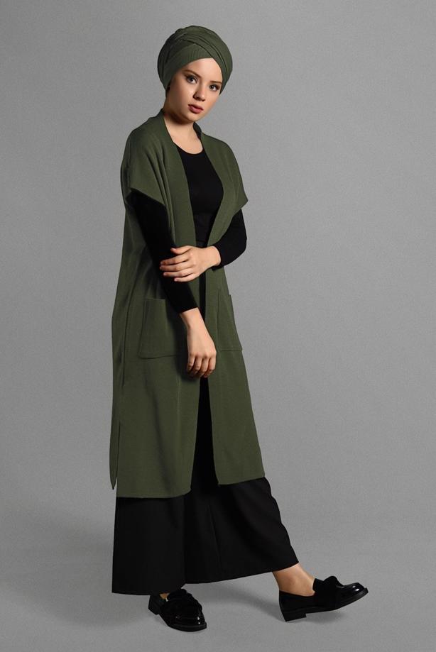 Vêtements hijab  KNIT WAISTCOAT 3905  - TRENDTESETTÜR