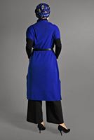 Vêtements hijab BLEU MARINE GILET EN TRICOT 3905 