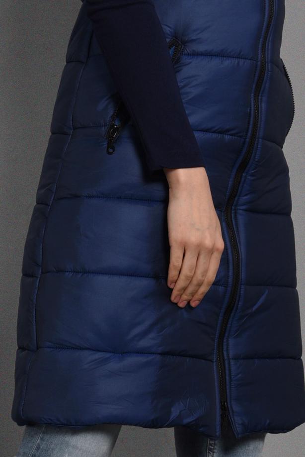 Vêtements hijab  HOODED ZIPPED GILET 6053  - TRENDTESETTÜR