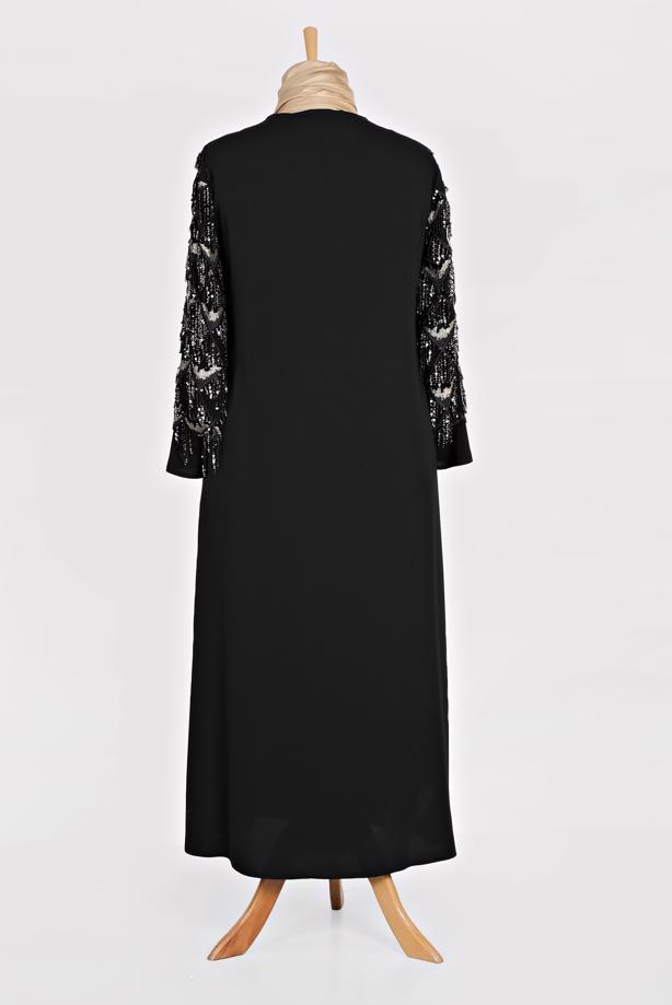 Hijab clothing BLACK T 8299 Alvina New Alya Ferace - TRENDTESETTÜR