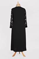 Vêtements hijab NOIR T 8299 Alvina New Alya Ferace