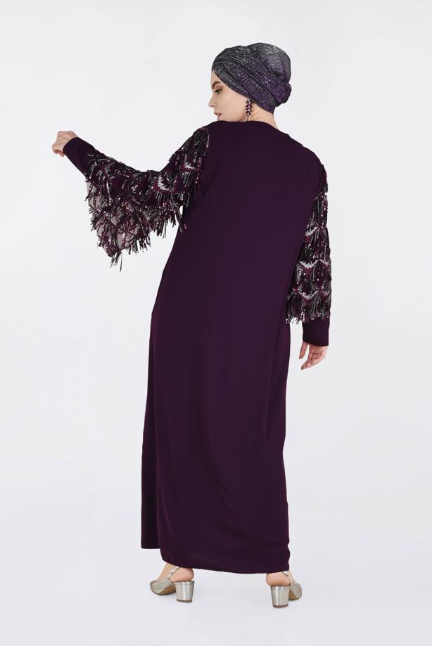 Hijab clothing PURPLE T 8299 Alvina New Alya Ferace - TRENDTESETTÜR