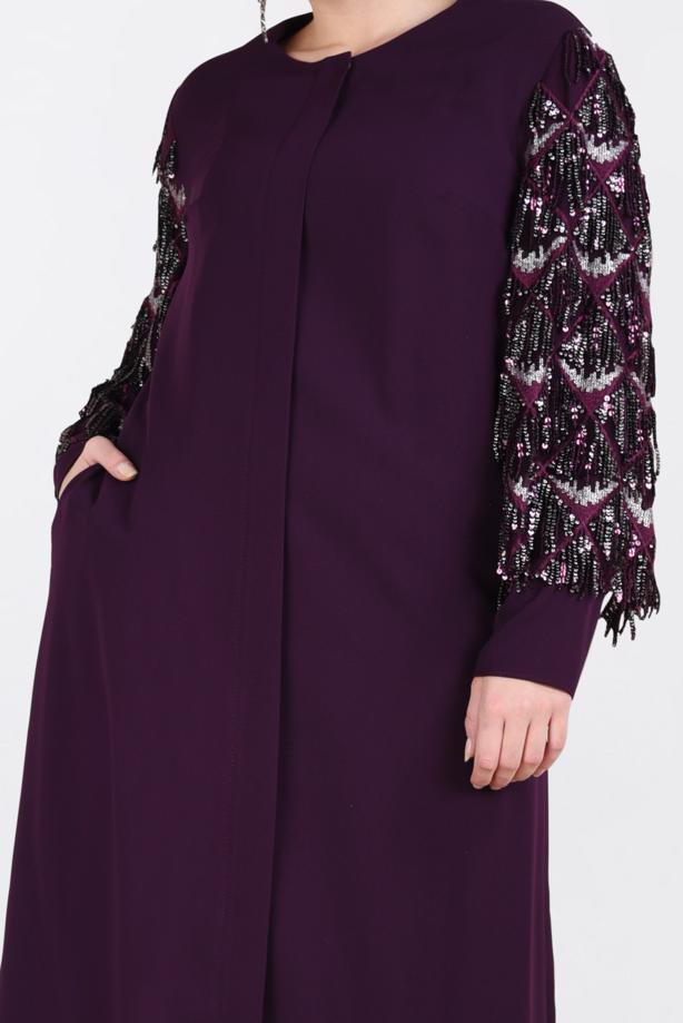 Hijab clothing PURPLE T 8299 Alvina New Alya Ferace - TRENDTESETTÜR