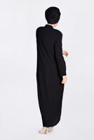 Hijab clothing BLACK T 1291 Alvina Enigma Pardesü