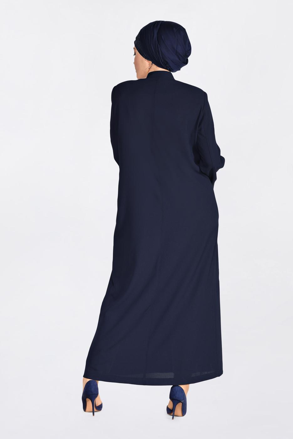 Hijab clothing NAVY BLUE T 1291 Alvina Enigma Pardesü