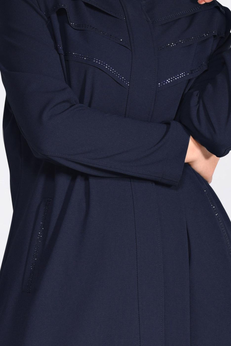 Hijab clothing NAVY BLUE T 1291 Alvina Enigma Pardesü