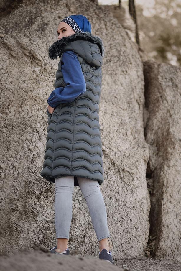 Vêtements hijab  QUILTED GILET 2502  - TRENDTESETTÜR