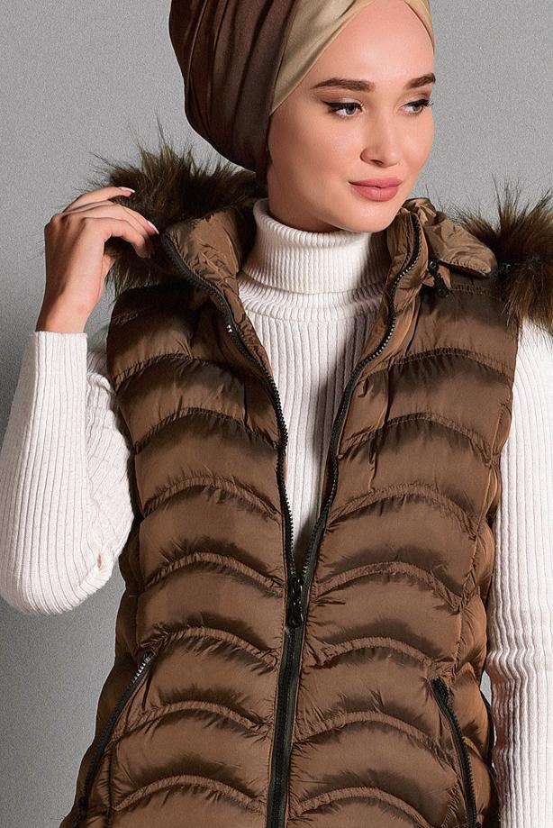 Vêtements hijab  QUILTED GILET 2502  - TRENDTESETTÜR