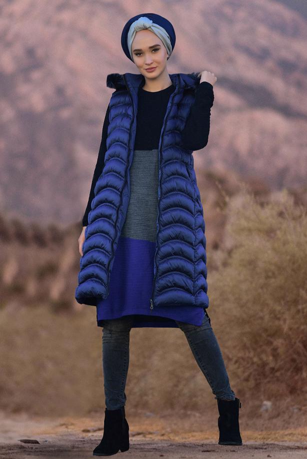 Vêtements hijab  QUILTED GILET 2502  - TRENDTESETTÜR