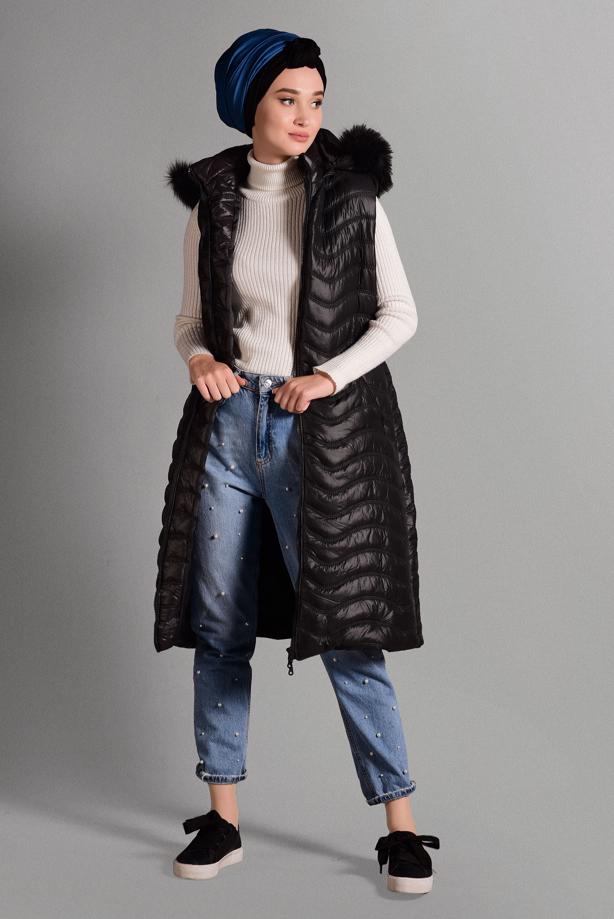 Vêtements hijab  QUILTED GILET 3502  - TRENDTESETTÜR