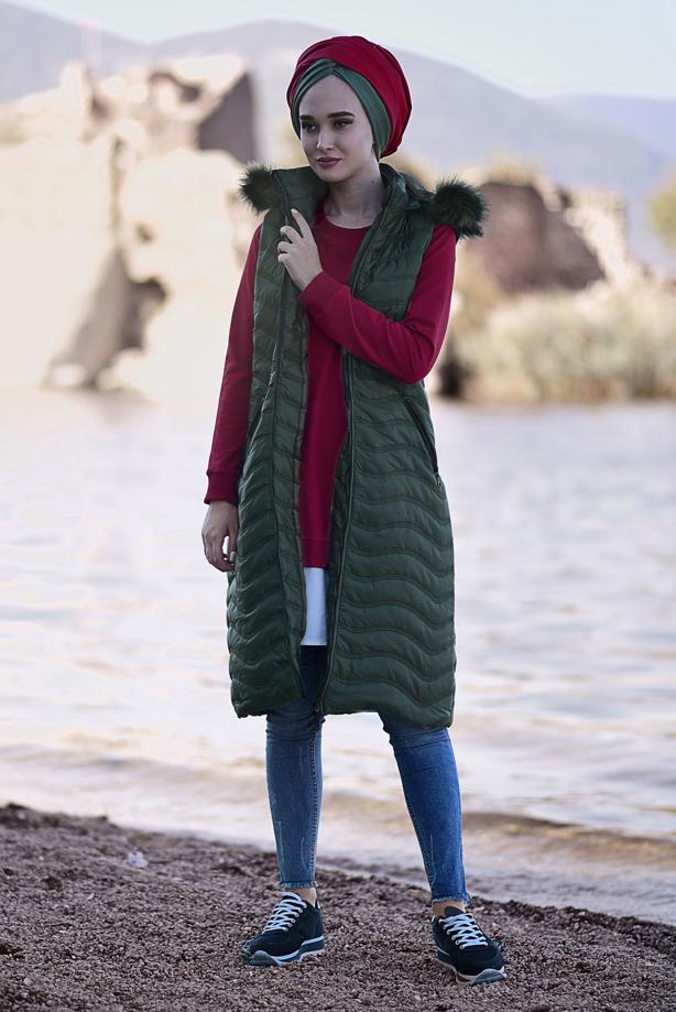 Vêtements hijab  QUILTED GILET 3502  - TRENDTESETTÜR