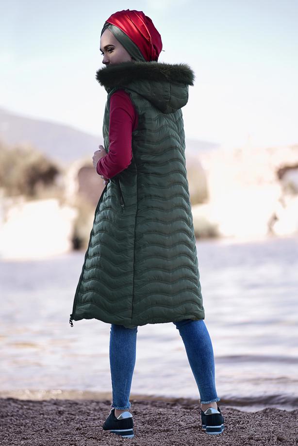 Vêtements hijab  QUILTED GILET 3502  - TRENDTESETTÜR