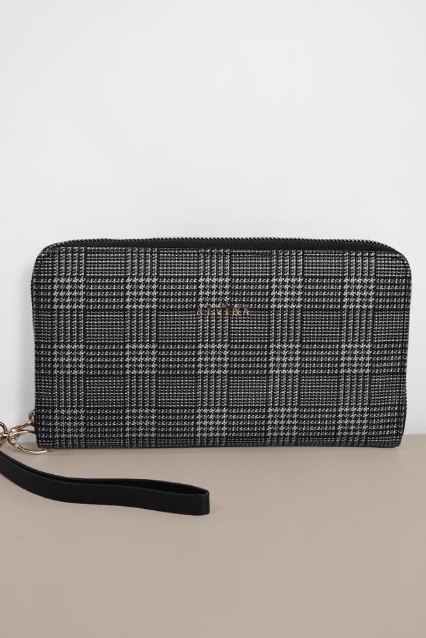 Vêtements hijab NOIR T 3641 ALVİNA CÜZDAN - TRENDTESETTÜR